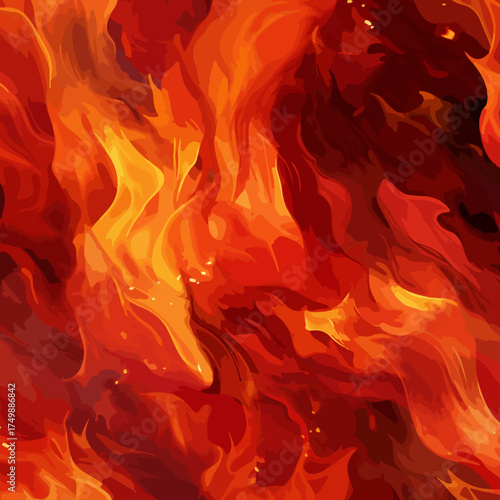abstract fire background