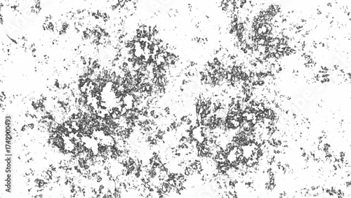 Abstract High-contrast black and white texture with irregular organic ink splatter shapes and random blot patterns on a clean white surface, resembling cowhide or camouflage design