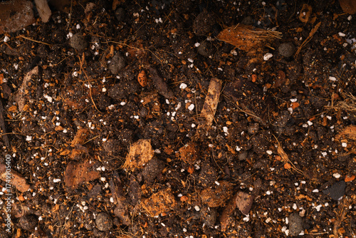 Rich organic potting mix ideal for sustainable gardening and plant growth