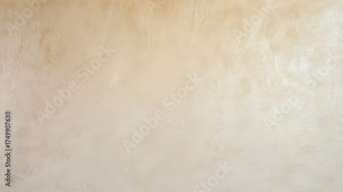 Ivory Venetian Plaster Wall with Glossy Waxed Finish – Minimalist Luxury Texture