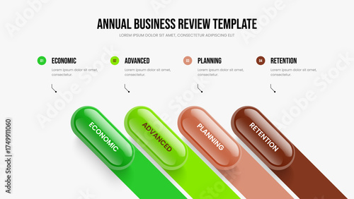 Product Development 4 Step Infographic Frame Design. Digital Solution Four Element Diagram Presentation Layout. Professional Analysis Slideshow Template Vector Illustration.