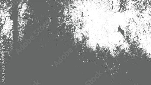 Textured gray background with white speckles and rough patches abstract