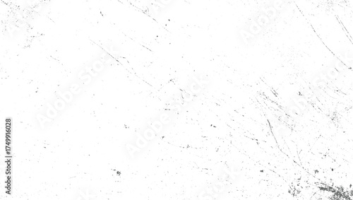White background with dark gray scratches and speckles texture