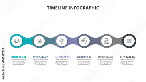 Business Infographic Set — Success Finance and Data Visualization Concept