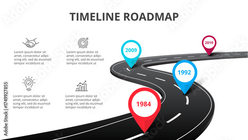 Business Infographic Set — Success Finance and Data Visualization Concept