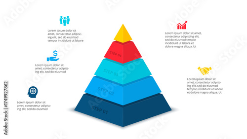 Business Infographic Set — Success Finance and Data Visualization Concept