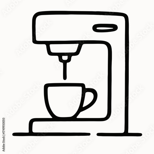 Coffee machine in breakroom