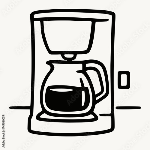 Coffee maker in breakroom 