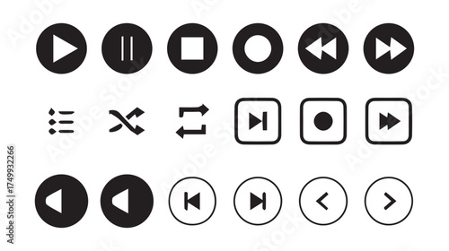 Multimedia symbols for UI and apps
