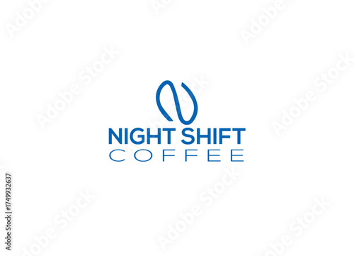 The logo design for ( NIGHT SHIFT COFFEE )