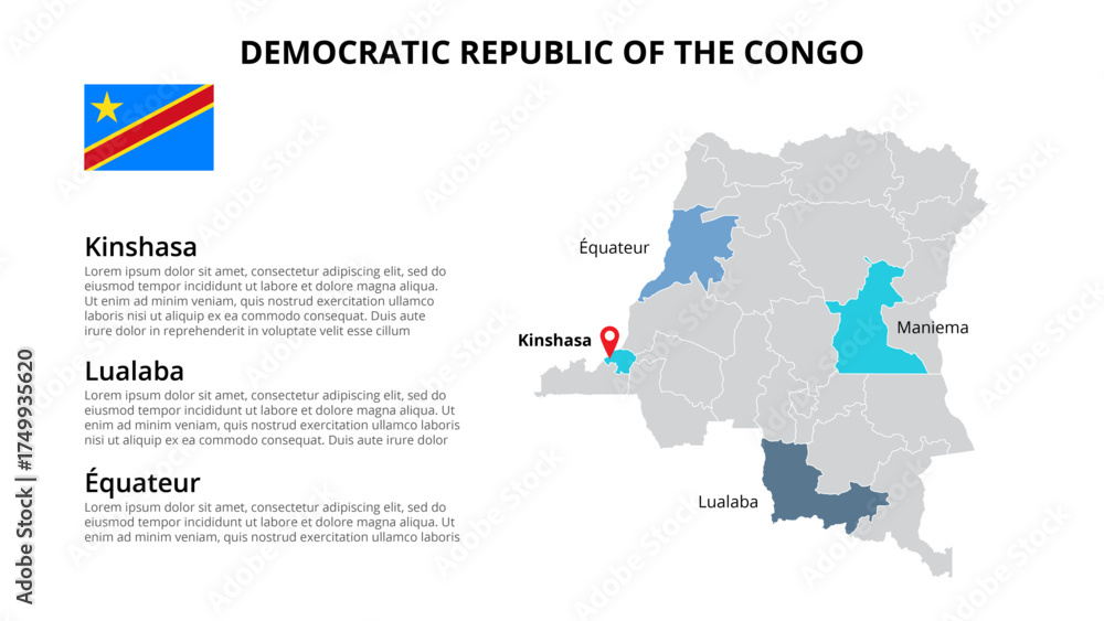 Fototapeta Business Infographic Set — Success Finance and Data Visualization Concept