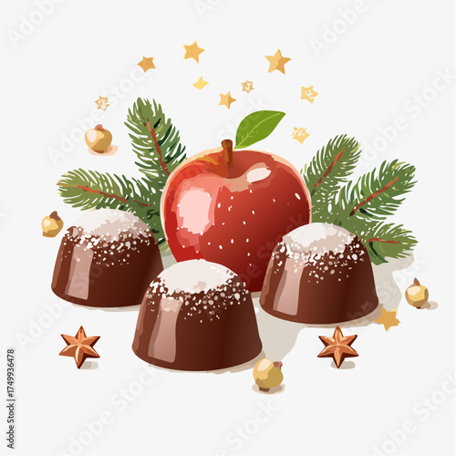 Süßes für Weihnachten