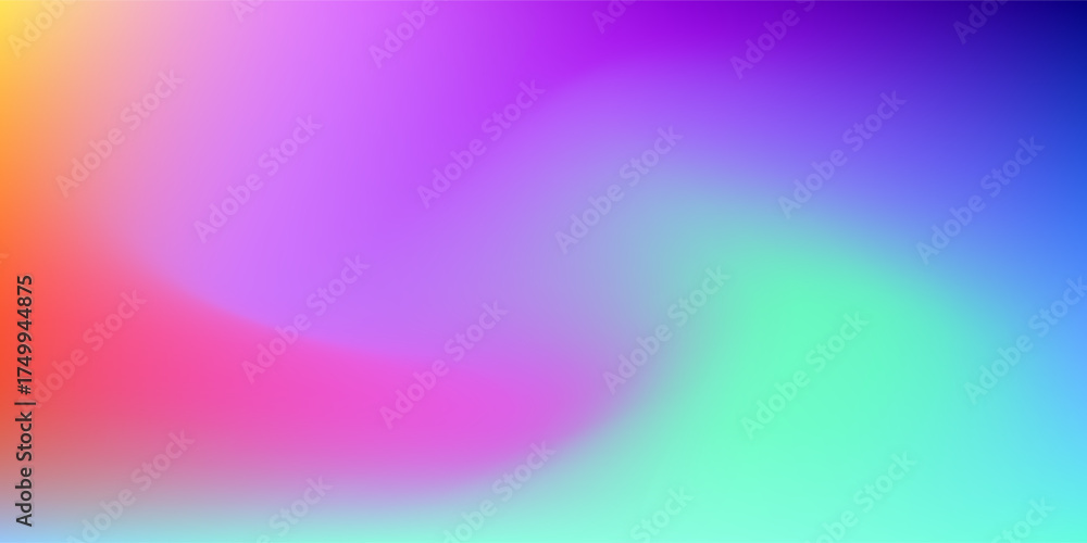 Obraz premium Soft pink and blue pastel gradient with a smooth, calming transition—ideal for minimal, dreamy, or pastel-themed designs.
