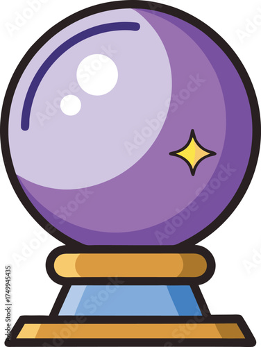 Spooky Creepy Clown Vector – Halloween Horror Face Illustration in Flat Color Style, Halloween Clown Face Vector Art – Scary Flat Color Illustration for Spooky Design