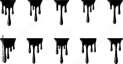 Honey dripping, Honey drop, Dripping liquid, Honey dripping silhouette, Honey dripping down, Honey drop silhouette, Drips, Honey drips, Honey drips silhouette, Dripping