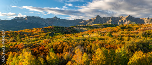 autumn colors in the mountains