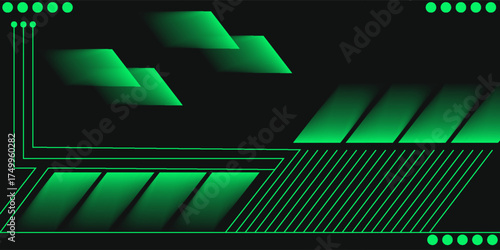 Abstract blue banner design vector, dynamic sporty horizontal background template for media promotion or web banner