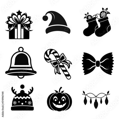 christmas bell icons