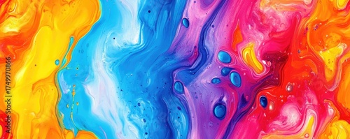 colorful color splash seamless pattern background banner