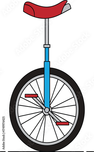 vector, illustration, unicycle, antique, vintage, poster, background, design assets,