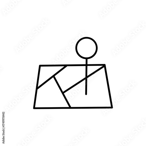 Maps Icon Line