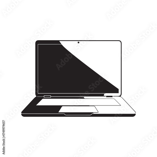 Minimalist Laptop Icon
