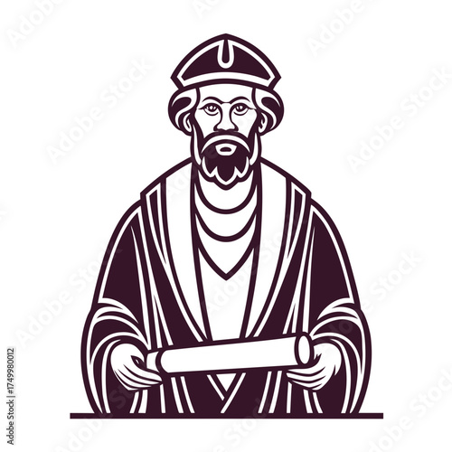 old man with a hat 