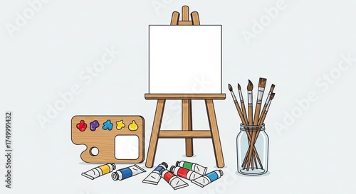 Art Supplies for Painting Creative Masterpieces