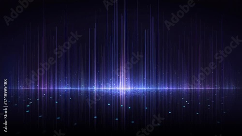 Sound waves create beautiful light patterns in dark space