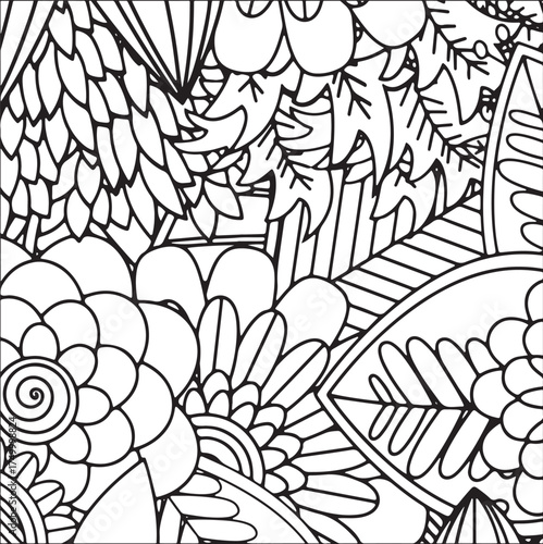 Fresh Petals Coloring Sheets