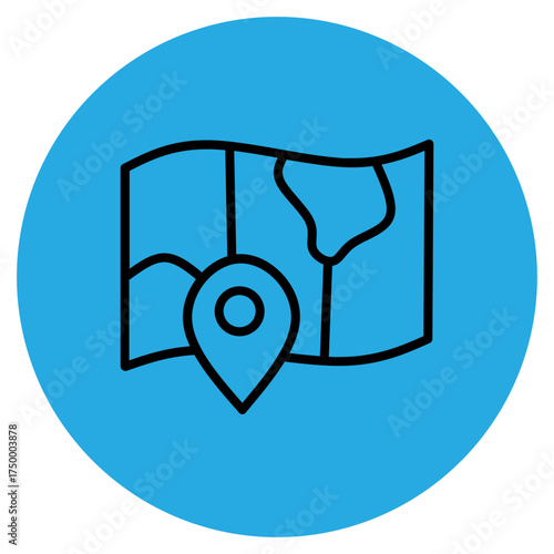 Maps Icon Vector