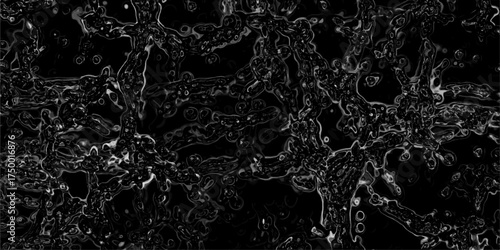 Elegant black banner with splashes. Dust and scratches design decorate the floor tiles and home. Abstract vintage of old surface texture background. Distressed overlay texture. 
