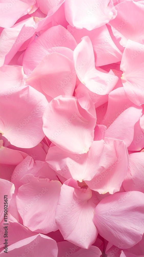 Fototapeta premium Close Up Pink Rose Petals.
