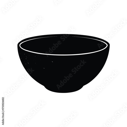 Clay Spice Container Masala Dani Silhouette Vector