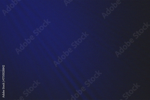 Dark blue gradient fabric texture background with smooth folds and soft light shadow. Elegant abstract cloth pattern for design, presentation, banner, or luxury backdrop use.