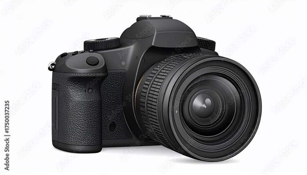 Fototapeta premium DSLR Camera Isolated