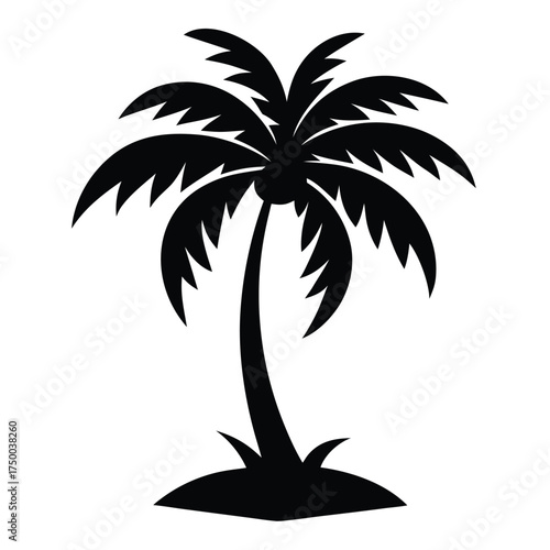 Palm-tree-silhouette-vector-icon