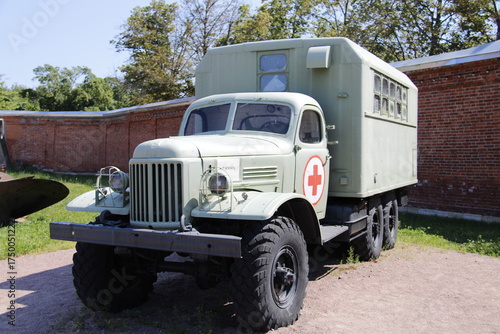 military medical equipment car of the Soviet Union