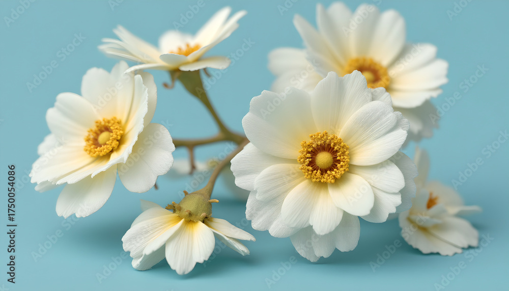 Fototapeta premium white flowers in the garden