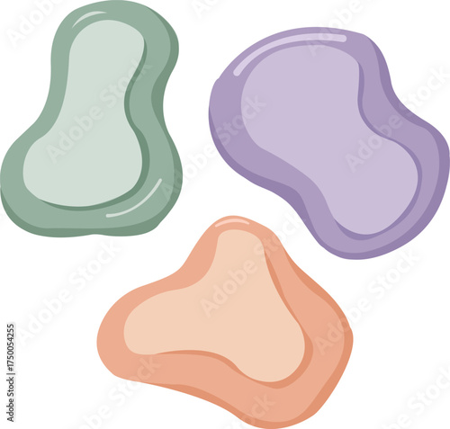 Vector illustration of a baby pacifier on transparent background