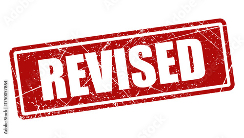 Revised red stamp