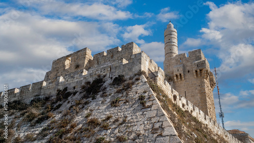 Walls of Ancient Jerusalem, Israel 