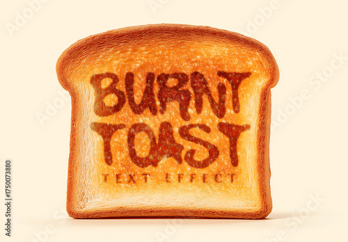 Burnt Toast Text Effect