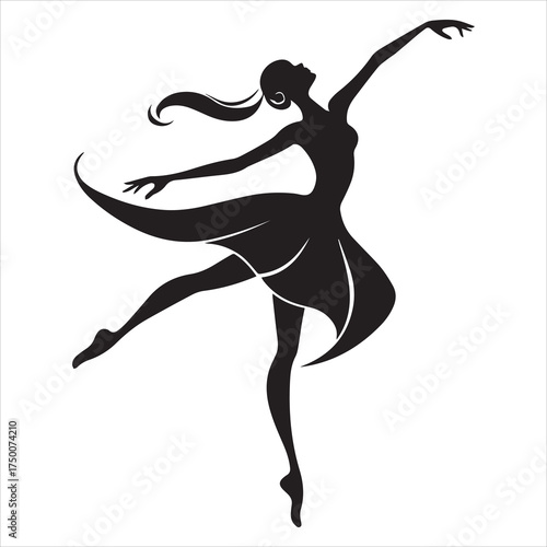 ballet dancer silhouette