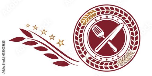 Sophisticated Fine Dining Restaurant Logo Design with Elegant Typography, Minimal Luxury Style, and Gourmet Culinary Branding for Upscale Hospitality and Modern Food Businesses