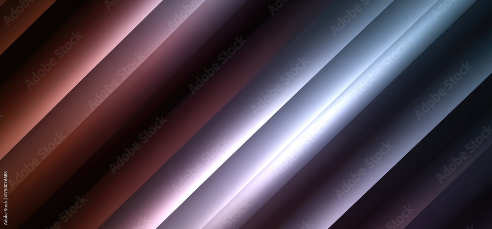 Obraz premium Colorful abstract lines create a modern background