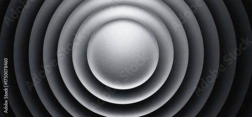 Sound waves causing black and white ripples