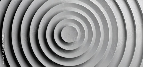 Wallpaper Mural Monochrome concentric circular patterns Torontodigital.ca