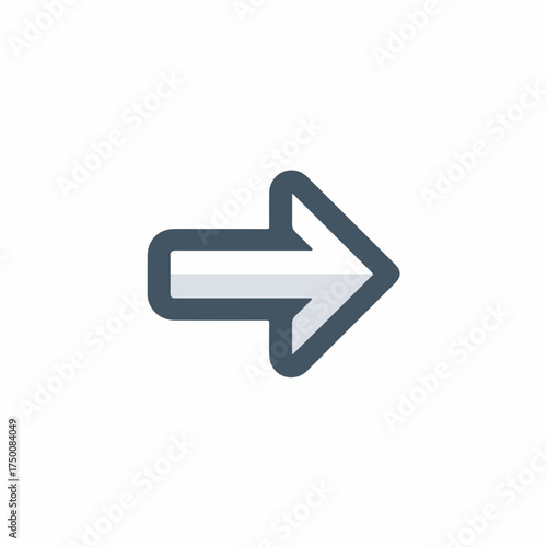 Sleek Download Arrow Minimal Icon Design