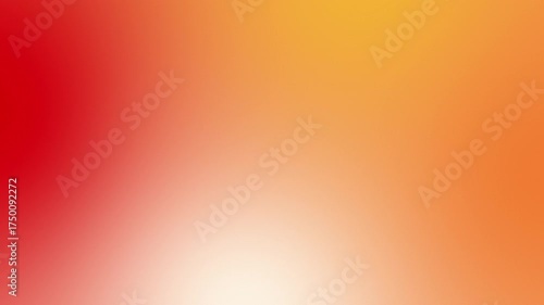 Warm Red and Orange Gradient Background abstract blur